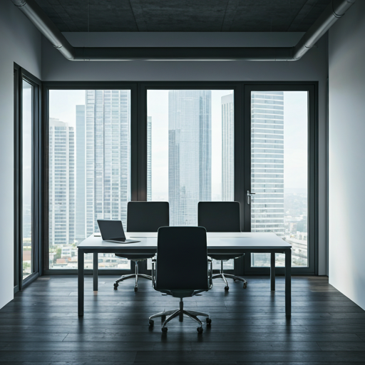 Modern office atmosphere